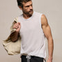 LA Muscle Tank in White | James Perse Los Angeles
