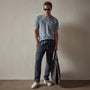 Lightweight Linen Pant in Blue Oil | James Perse Los Angeles