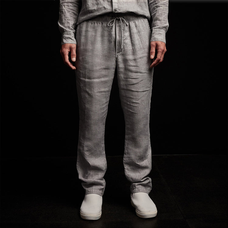 Lightweight Linen Pant in Breeze Pigment | James Perse Los Angeles