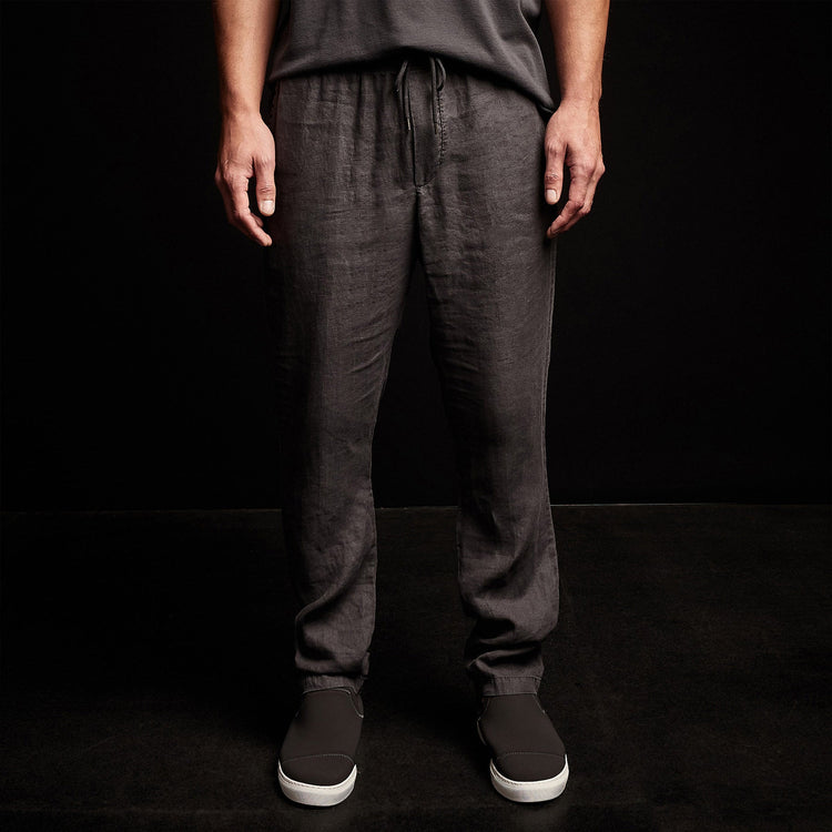 Lightweight Linen Pant in Magma Pigment | James Perse Los Angeles