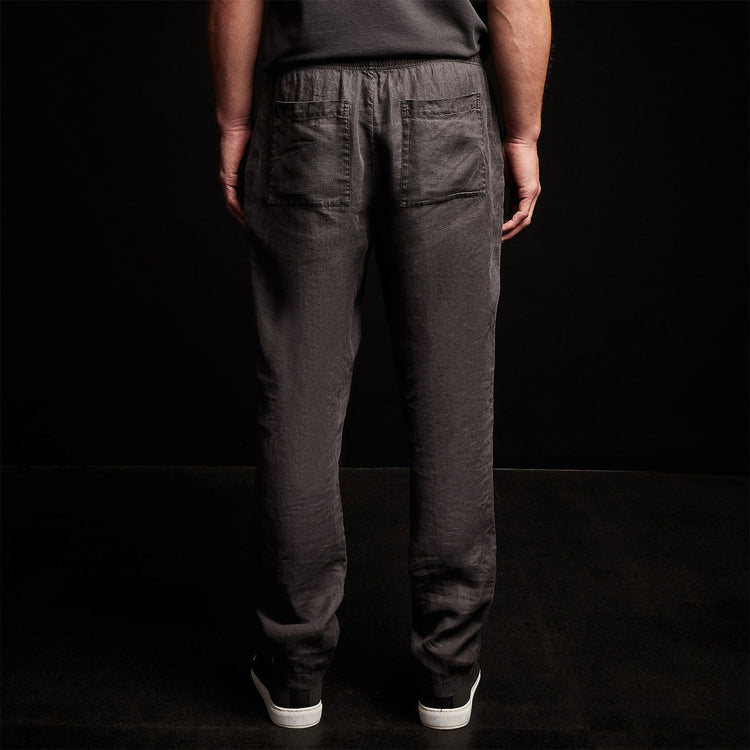 Lightweight Linen Pant in Magma Pigment | James Perse Los Angeles