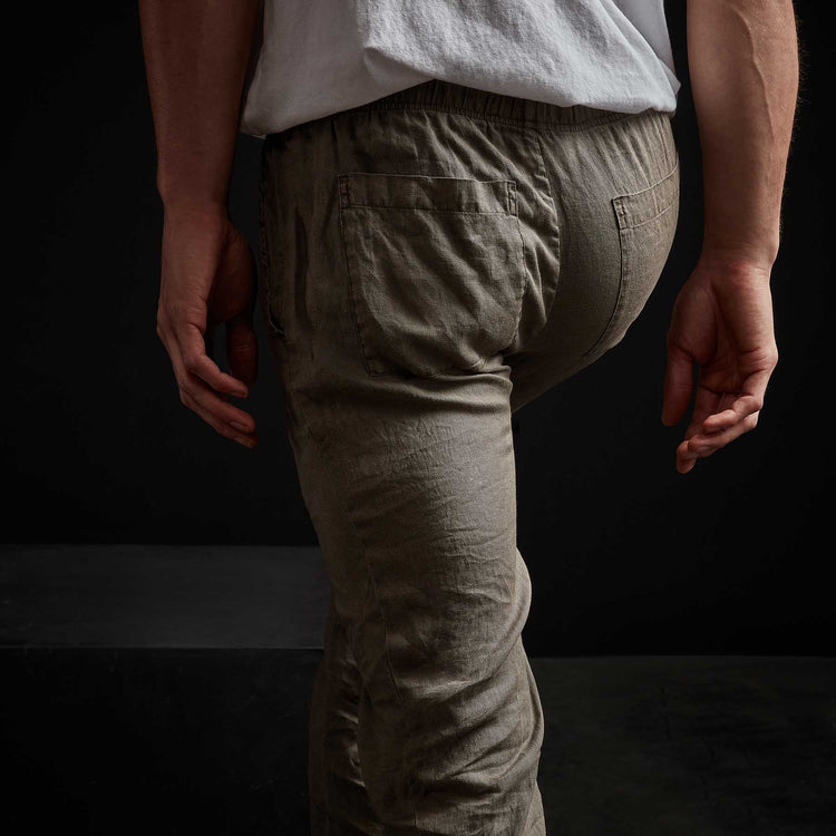 Lightweight Linen Pant - Platoon Pigment | James Perse Los Angeles