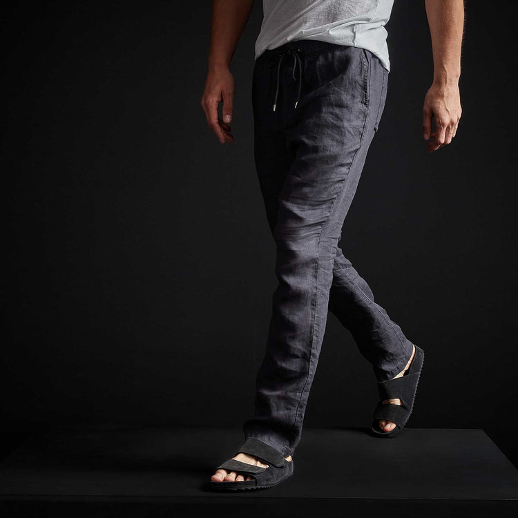 Lightweight Linen Pant - Titan Pigment | James Perse Los Angeles
