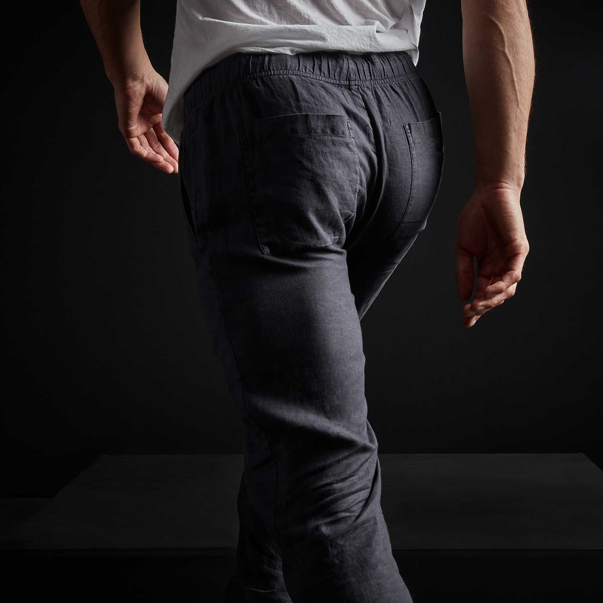 Lightweight Linen Pant - Titan Pigment | James Perse Los Angeles