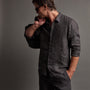 Classic Linen Shirt in Magma Pigment | James Perse Los Angeles