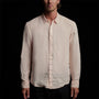 Classic Linen Shirt in Nougat Pigment | James Perse Los Angeles