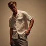 Linen Short Sleeve Pocket Shirt in White | James Perse Los Angeles