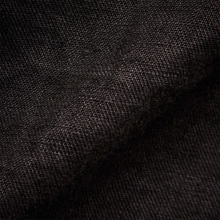 Lightweight Linen Shirt in Black | James Perse Los Angeles