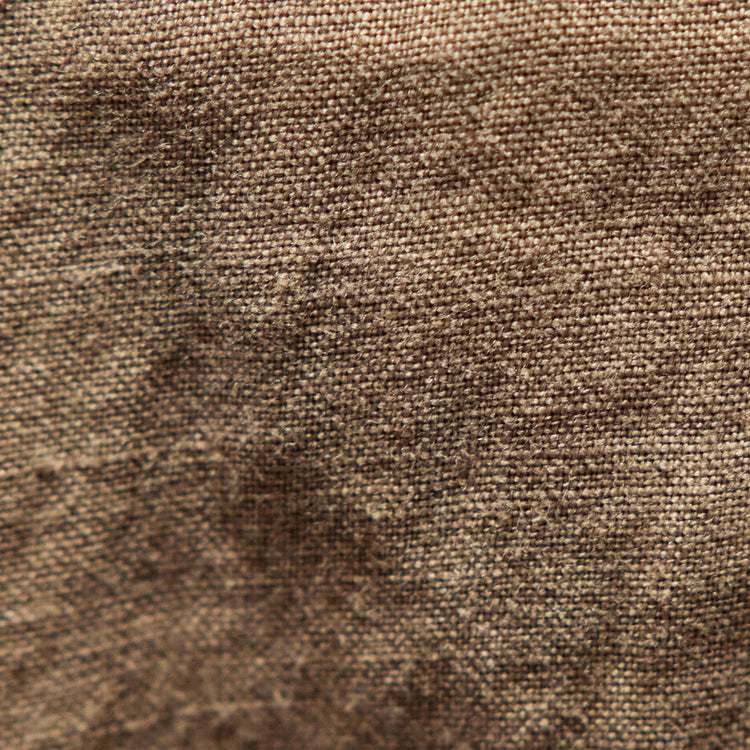 Revised Linen Shirt in Cashew Pigment | James Perse Los Angeles