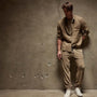 Revised Linen Shirt in Cashew Pigment | James Perse Los Angeles