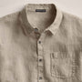 Lightweight Linen Shirt in Mineral Pigment | James Perse Los Angeles