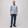 Lightweight Linen Shirt in Open Sky Pigment | James Perse Los Angeles