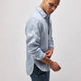Lightweight Linen Shirt in Open Sky Pigment | James Perse Los Angeles