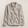 Lightweight Linen Shirt in Salt Pigment | James Perse Los Angeles