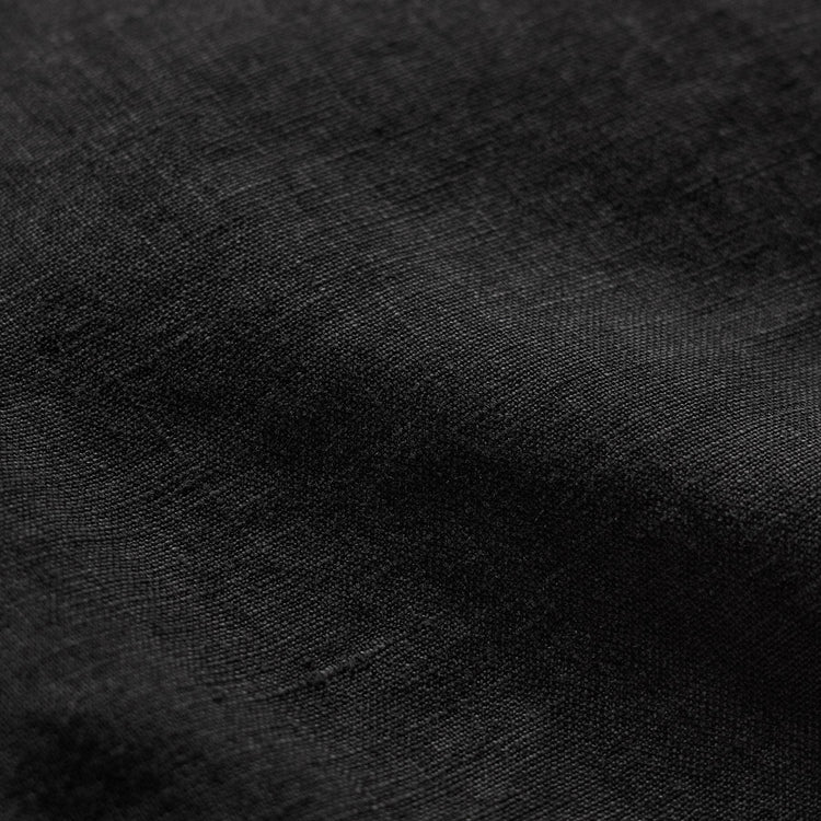 Lightweight Linen Shirt in Black | James Perse Los Angeles