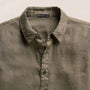 Lightweight Linen Shirt in Light Olive Pigment | James Perse Los Angeles