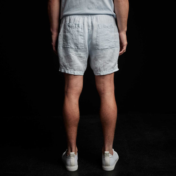 Lightweight Linen Short in Memory Pigment | James Perse Los Angeles