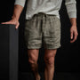 Lightweight Linen Short - Marjoram Pigment | James Perse Los Angeles