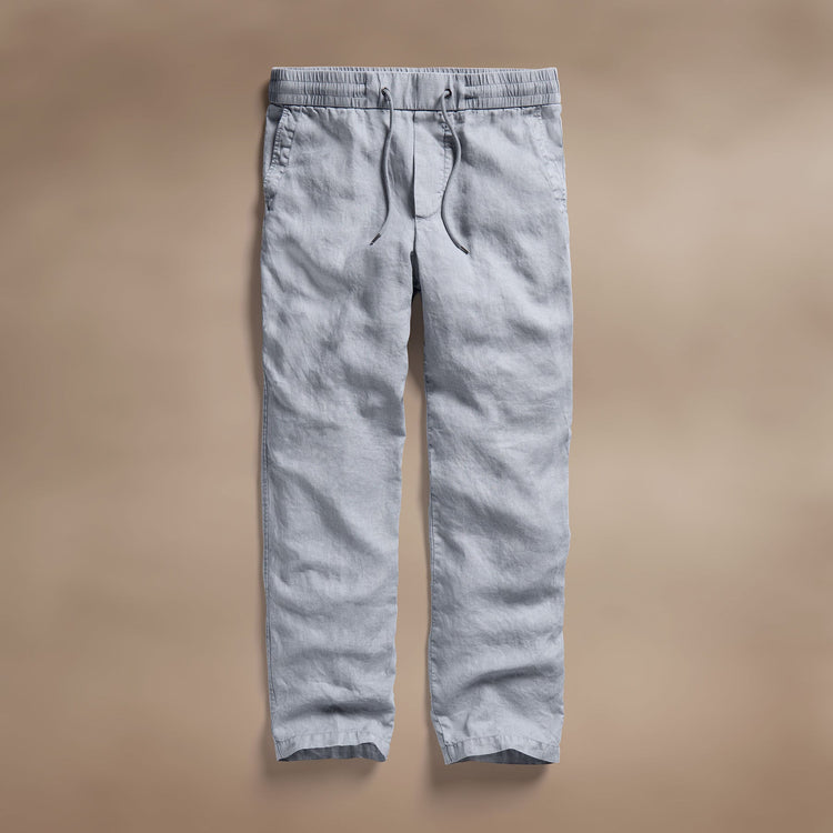 Relaxed Linen Pant in Grey Sky Pigment | James Perse Los Angeles