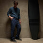 Relaxed Fit Linen Pant in Imperial Pigment | James Perse Los Angeles