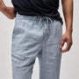 Relaxed Linen Pant in Open Sky Pigment | James Perse Los Angeles