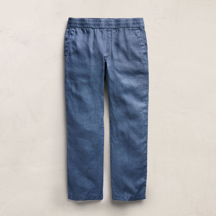 Lightweight Linen Pant in Danube Pigment | James Perse Los Angeles