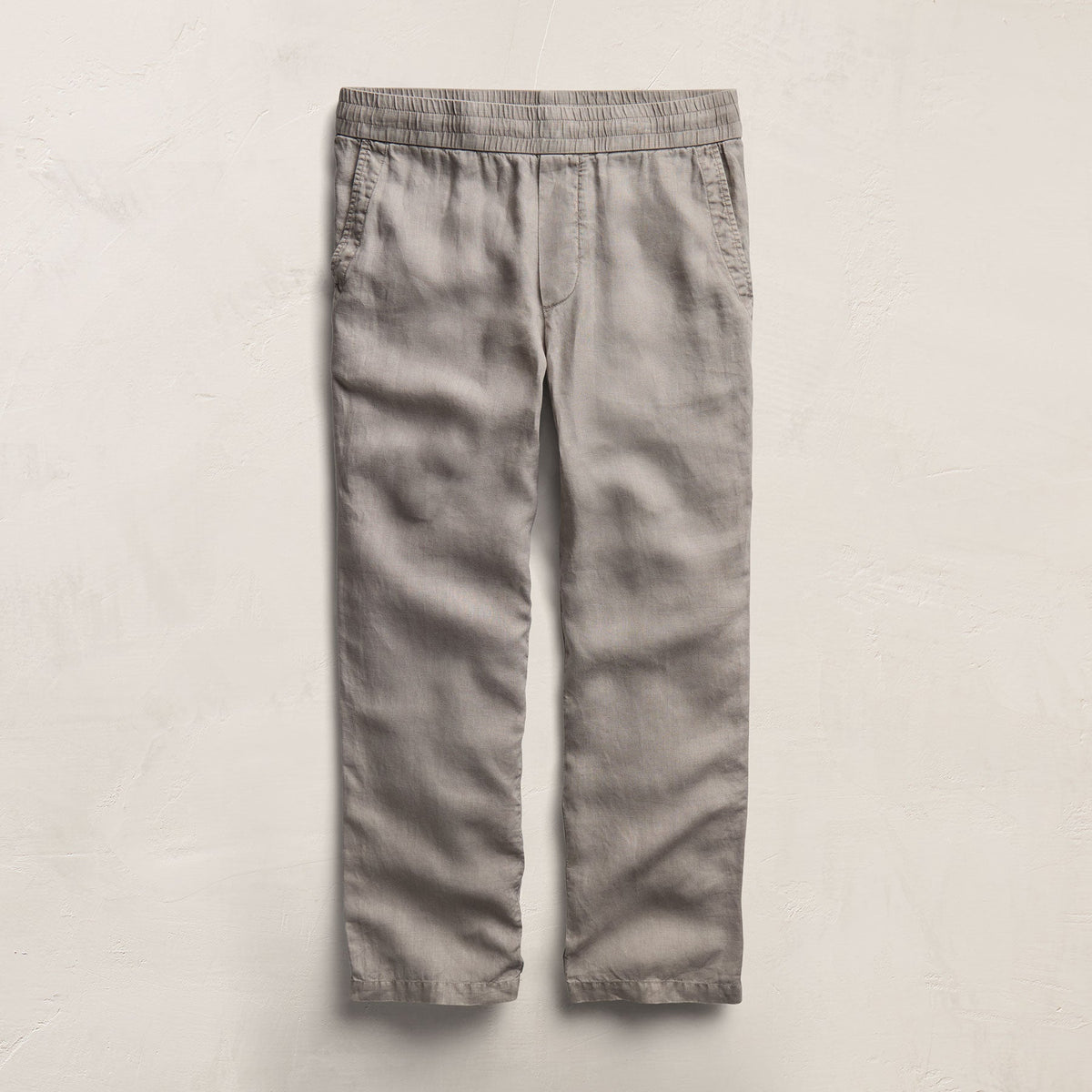 Lightweight Linen Pant in Fog Pigment | James Perse Los Angeles