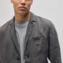 Garment Dyed Linen Blazer in Magma Pigment | James Perse Los Angeles