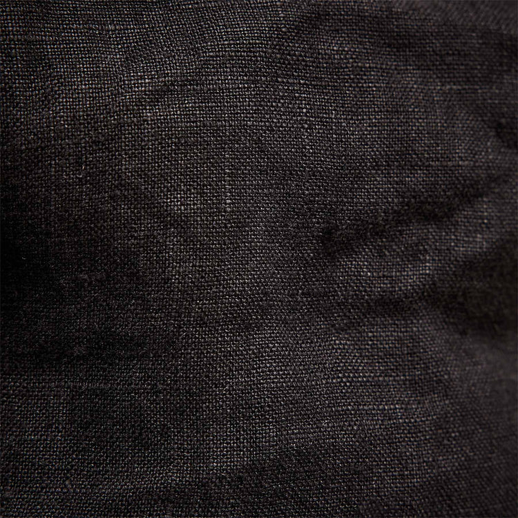 Relaxed Fit Linen Short in Black | James Perse Los Angeles