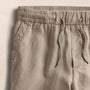 Relaxed Fit Linen Short in Overcast Pigment | James Perse Los Angeles