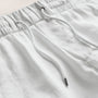 Relaxed Fit Linen Short in White | James Perse Los Angeles