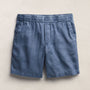 Lightweight Linen Relaxed Short In Danube Pigment | James Perse Los Angeles