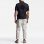 Voile Lotus Embroidered Shirt In Carbon Pigment | James Perse Los Angeles