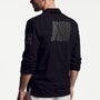 Cotton Lawn Utility Shirt in Black | James Perse Los Angeles