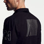 Cotton Lawn Utility Shirt in Black | James Perse Los Angeles