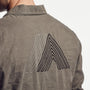 Cotton Lawn Utility Shirt in Marjoram Pigment | James Perse Los Angeles