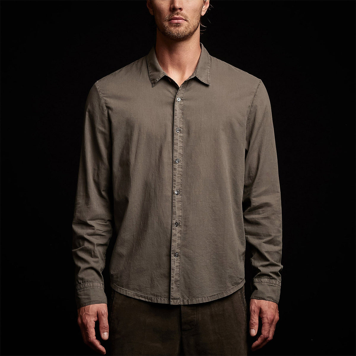 Standard Shirt in Alligator Pigment | James Perse Los Angeles