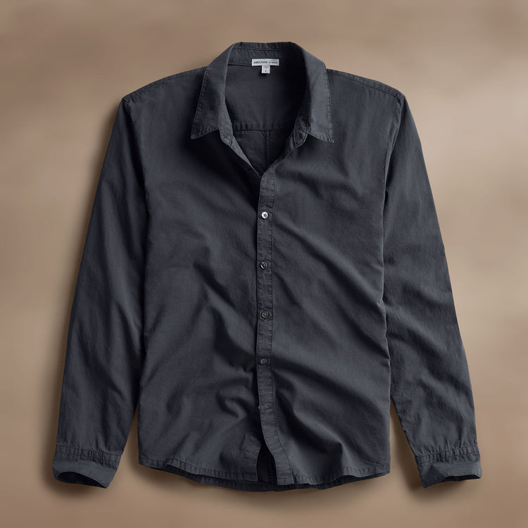 Standard Shirt in Asphalt Pigment | James Perse Los Angeles