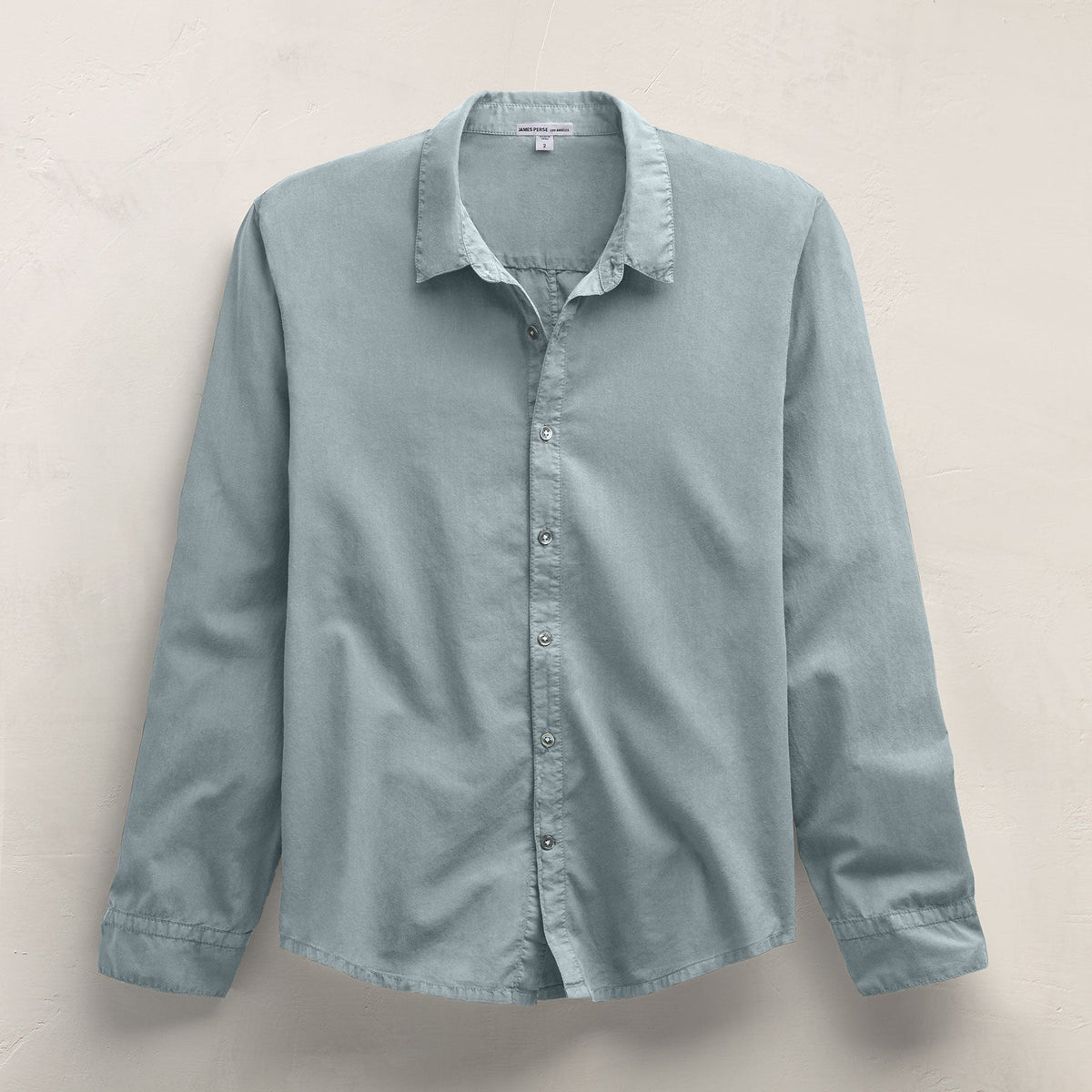 Standard Shirt in Azure Pigment | James Perse Los Angeles