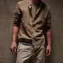 Standard Shirt in Cashew Pigment | James Perse Los Angeles
