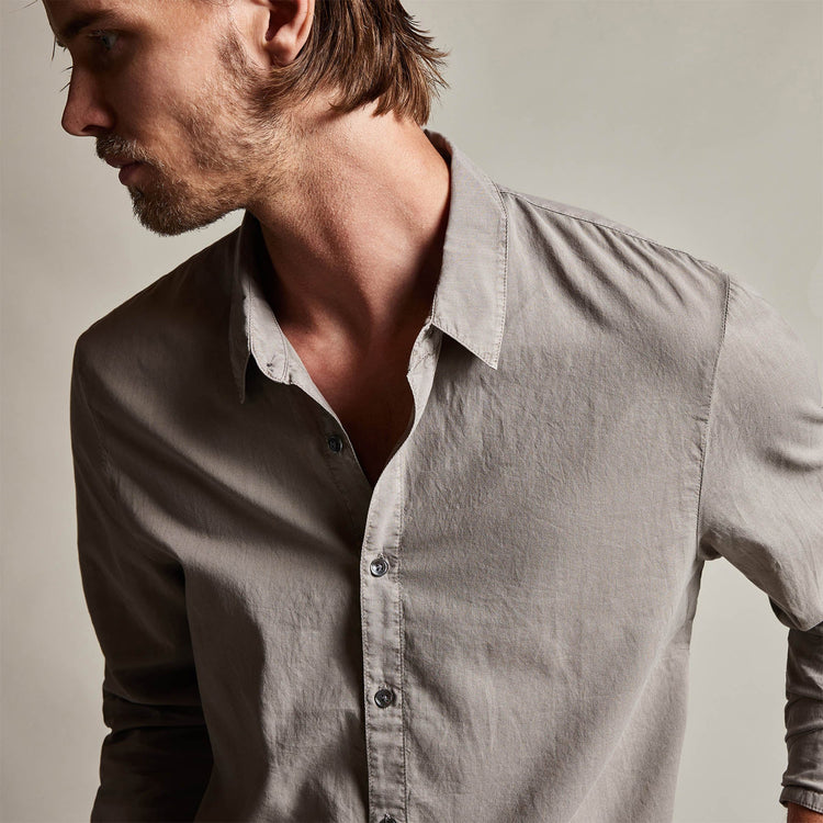 Standard Shirt in Dapple Pigment | James Perse Los Angeles