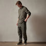 Standard Shirt in Dark Olive Pigment | James Perse Los Angeles