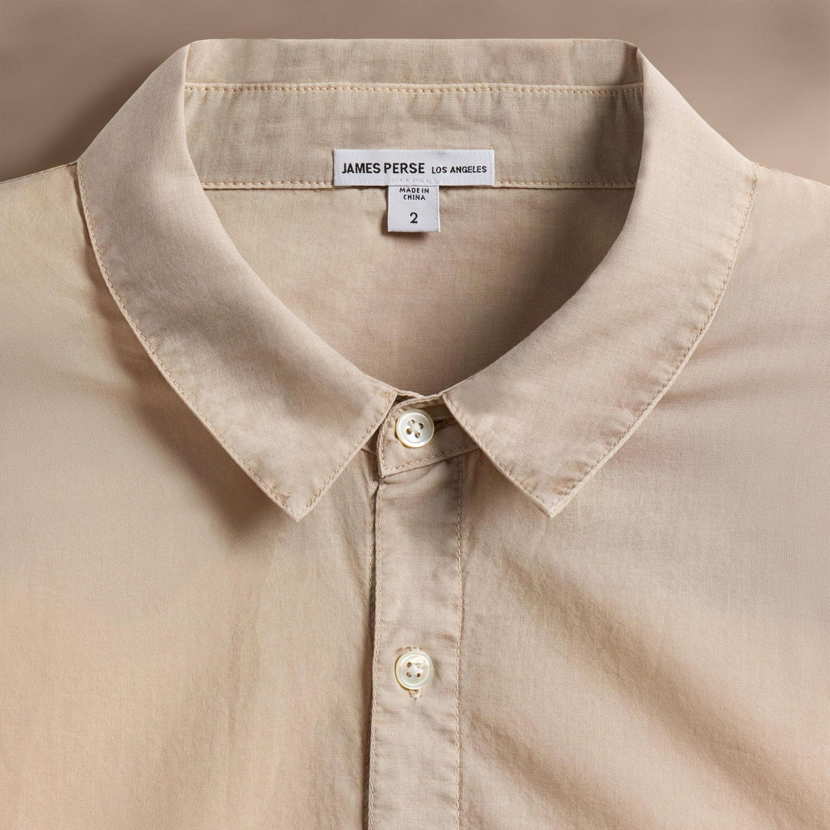 Standard Shirt in Faint Pigment | James Perse Los Angeles