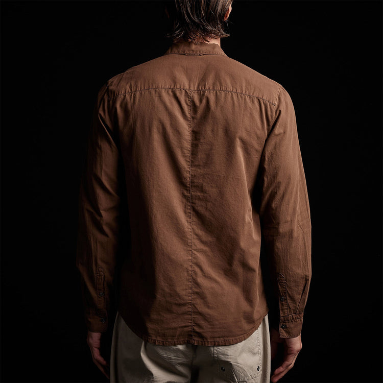 Standard Shirt in Gingerbread Pigment | James Perse Los Angeles