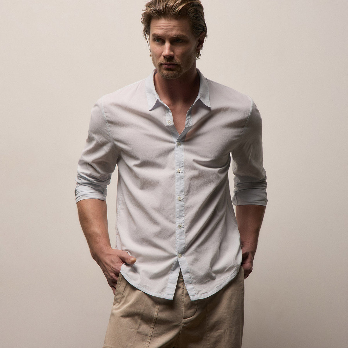 Standard Shirt - Ice Blue Pigment