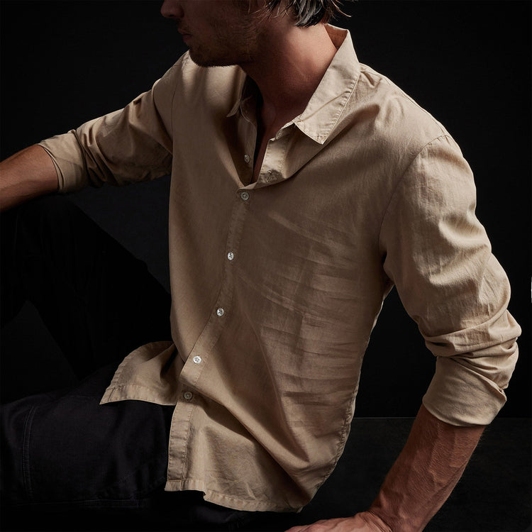 Standard Shirt in Jodhpur Pigment | James Perse Los Angeles