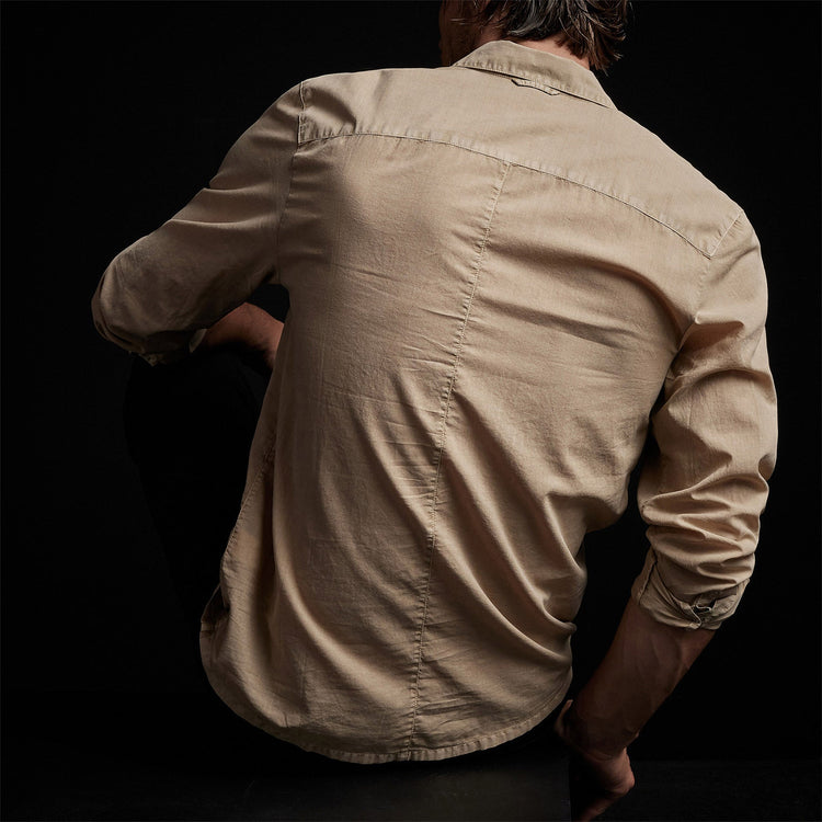 Standard Shirt in Jodhpur Pigment | James Perse Los Angeles