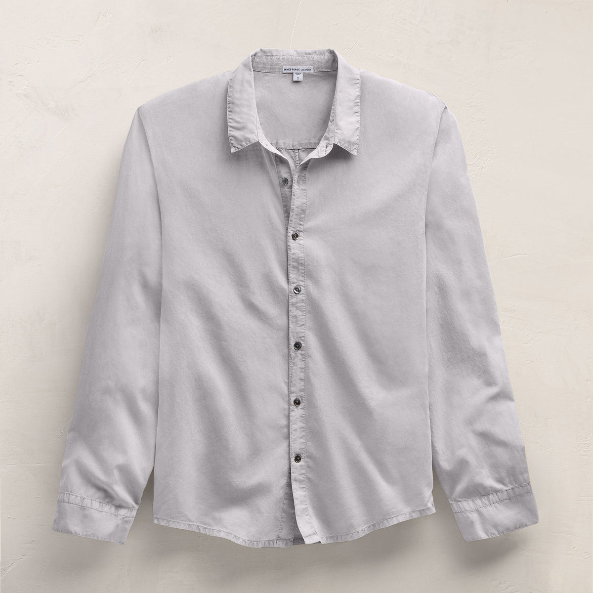 Standard Shirt in Light Mist Pigment | James Perse Los Angeles
