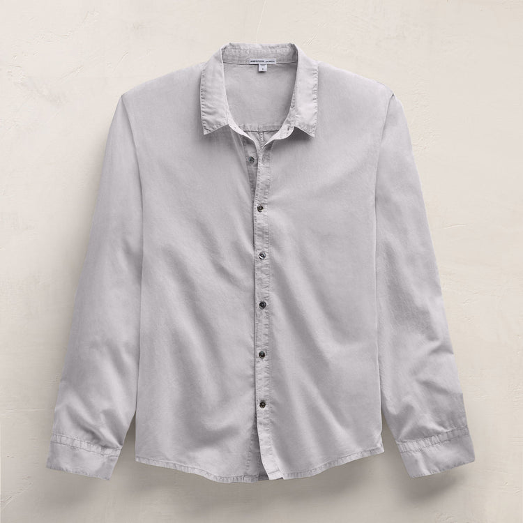 Standard Shirt in Light Mist Pigment | James Perse Los Angeles