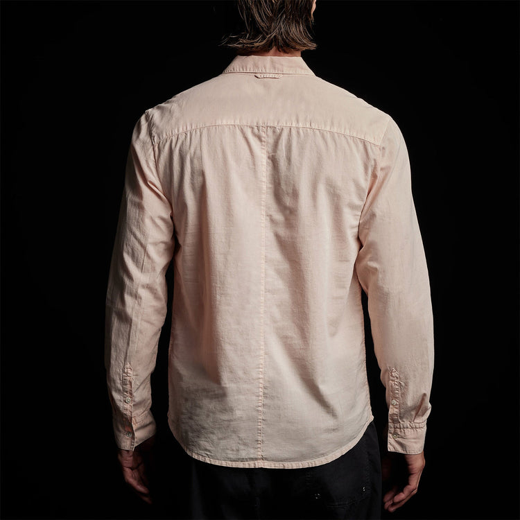 Standard Shirt in Nougat Pigment | James Perse Los Angeles